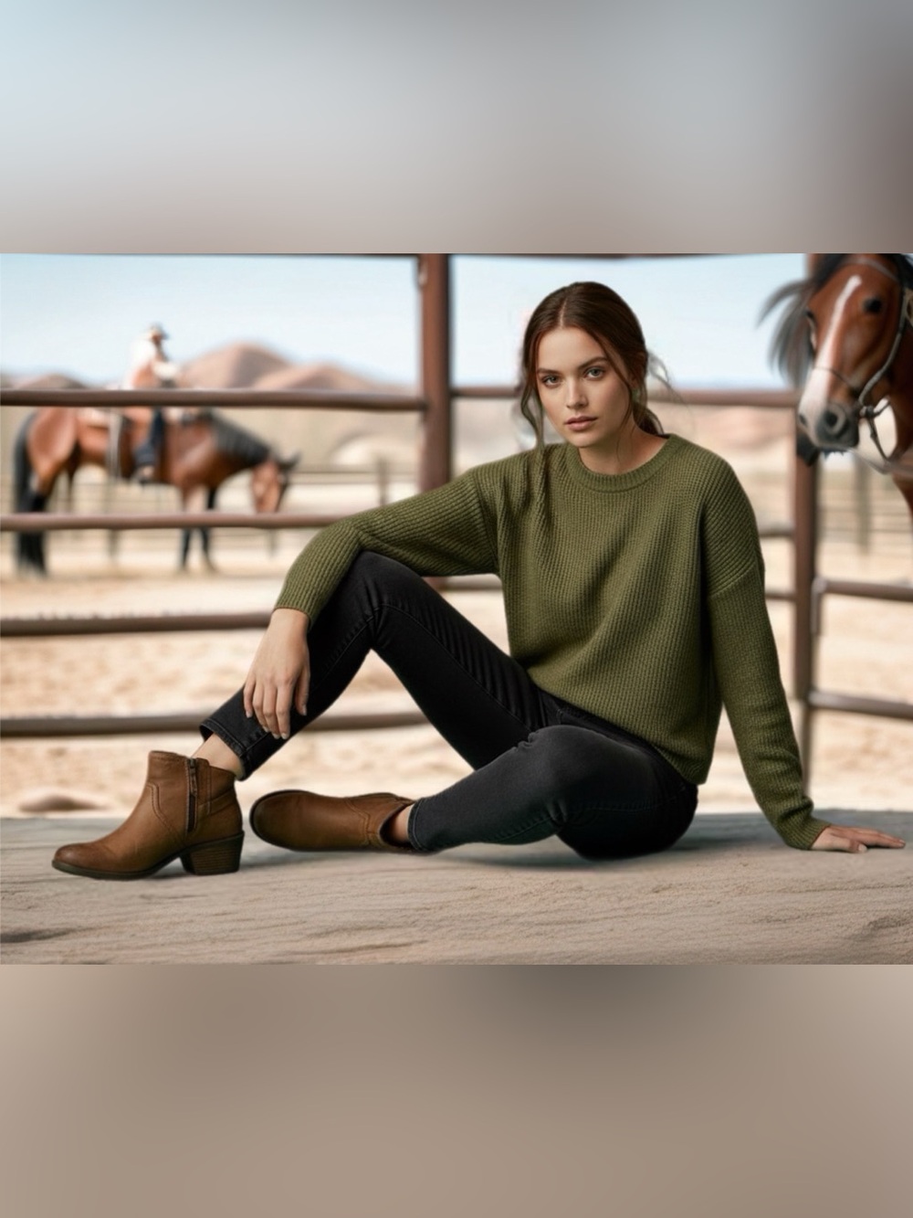 ❤️Price Drop❤️Teva Brown Heeled Boots for Women